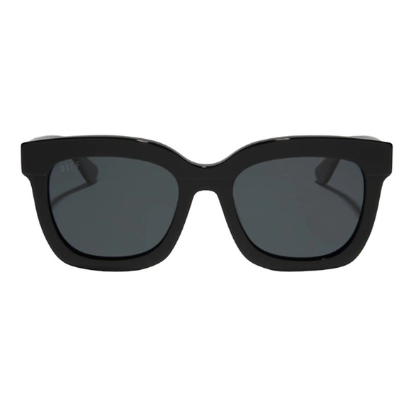 Diff Eyewear Carson Black Sunglasses - Picture 2 of 10